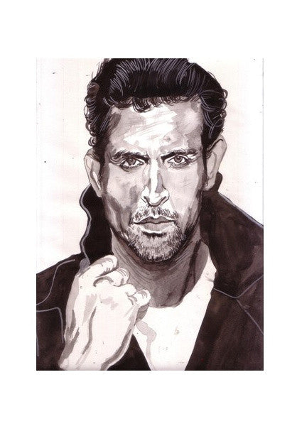 Wall Art, Cool and hot -Hrithik Roshan Wall Art