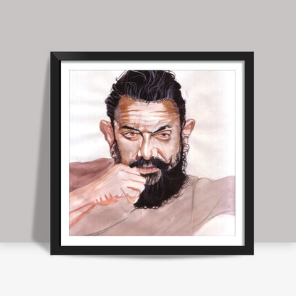 Aamir Khan knows that reinvention is the name of the game Square Art Prints