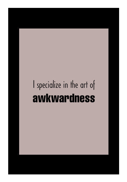 Awkward Introvert  Wall Art