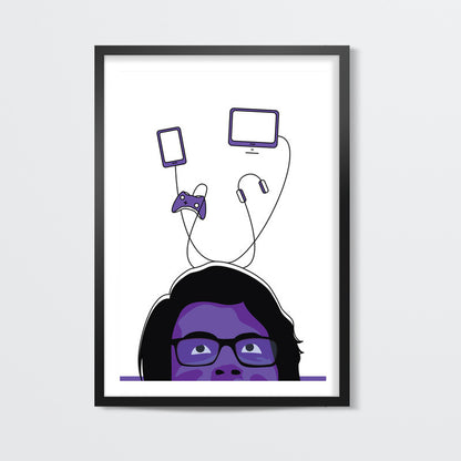 Desire for Gadgets Wall Art