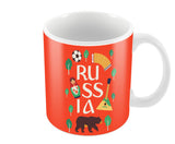 Russian Symbols Fifa 2018 | #Footballfan Coffee Mugs
