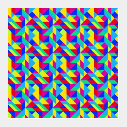 Square Art Prints, All About Colors 2 Square Art Prints