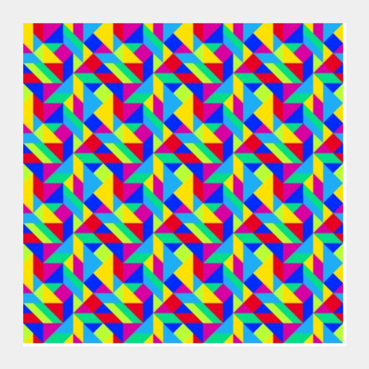 Square Art Prints, All About Colors 2 Square Art Prints