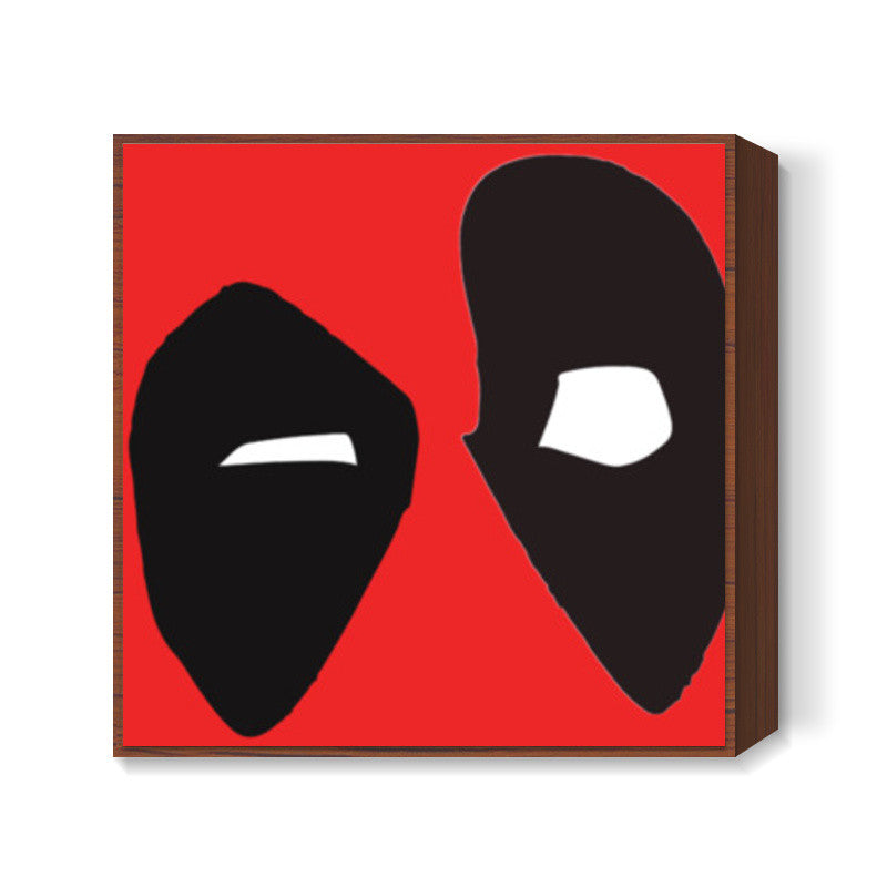 Deadpool Minimal Design Square Art Prints