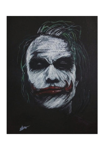 The Joker Heath Ledger Wall Art