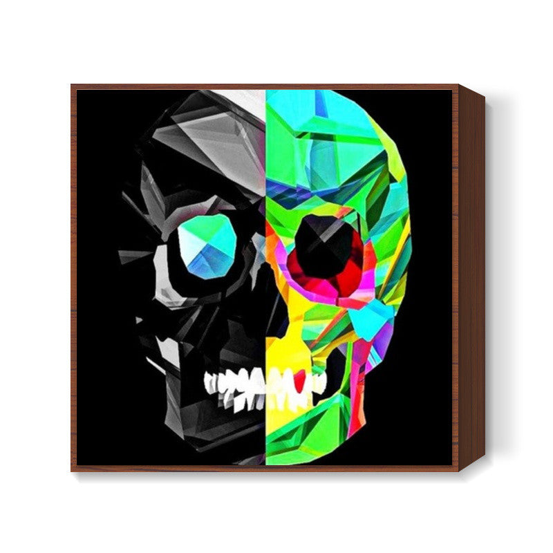 skull Square Art Prints