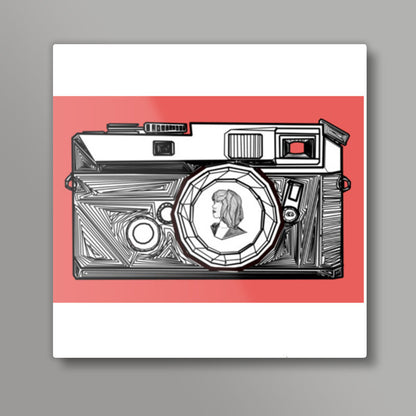 cam Square Art Prints