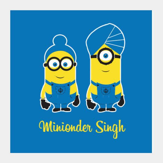 Minionder Singh Square Art Prints