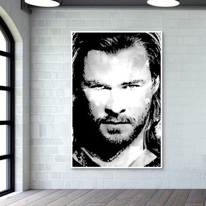 Thor Christ Hemsworth Movie Character Artwork