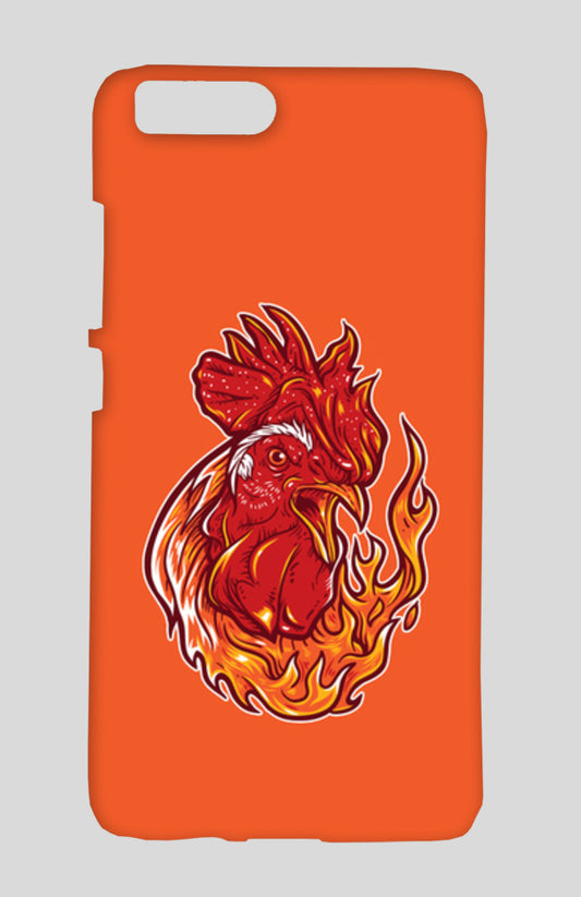 Rooster On Fire Xiaomi Mi-6 Cases