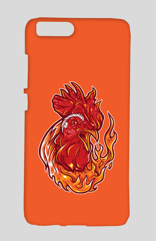 Rooster On Fire Xiaomi Mi-6 Cases