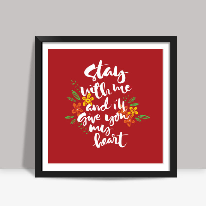 Love Square Art Prints