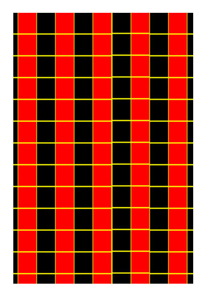 Color Checks Pattern Art PosterGully Specials