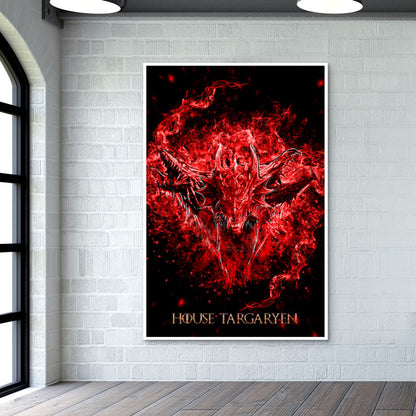 House Targaryen 2 Wall Art