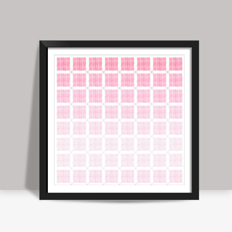 Poppy Pink ! Square Art Prints