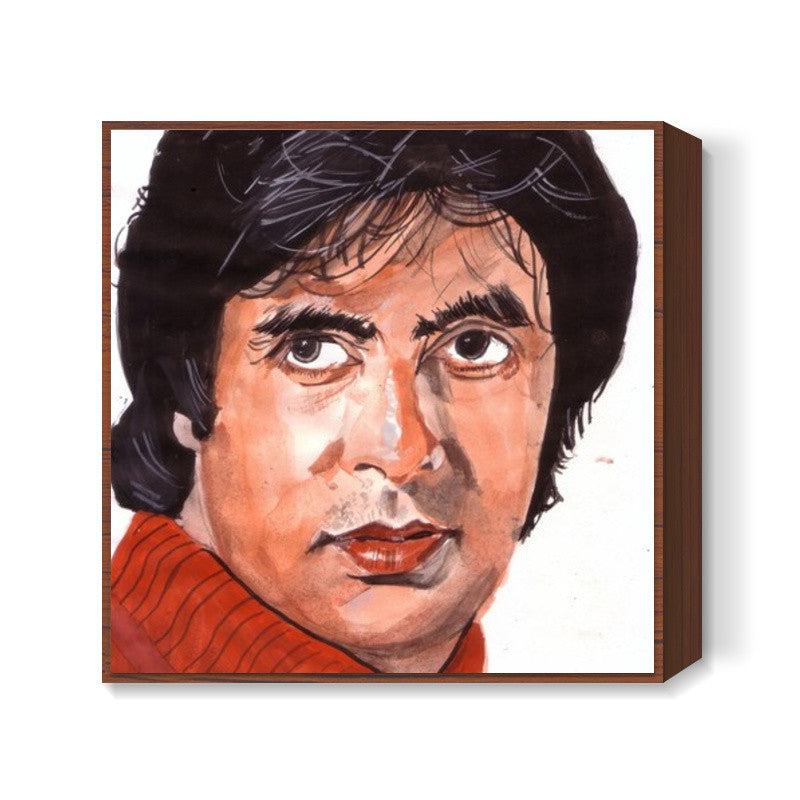 Amitabh Bachchan is the superstar who gets better with age Square Art Prints