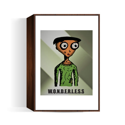 Wonderless (Text) Wall Art