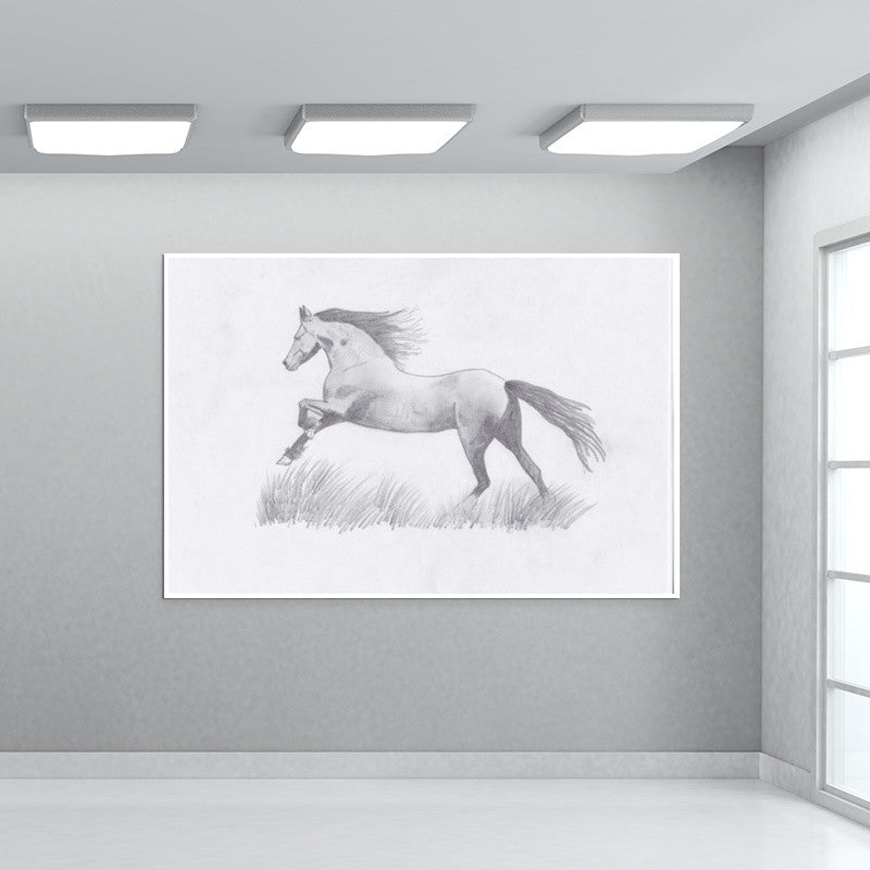 The Stallion Wall Art