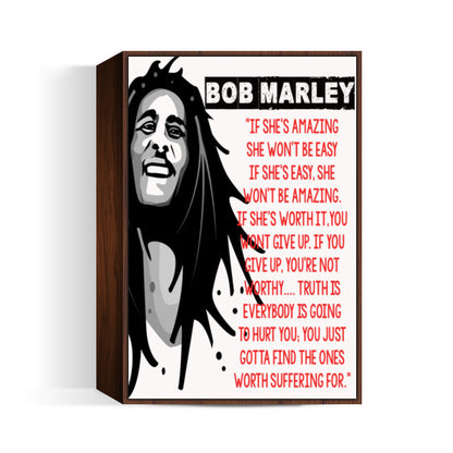 Bob Marley Quote Wall Art