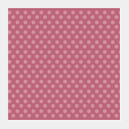 Pink Dots Square Art Prints