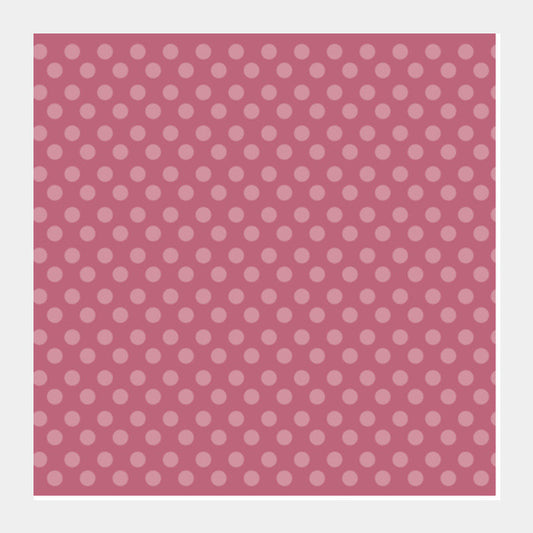 Pink Dots Square Art Prints