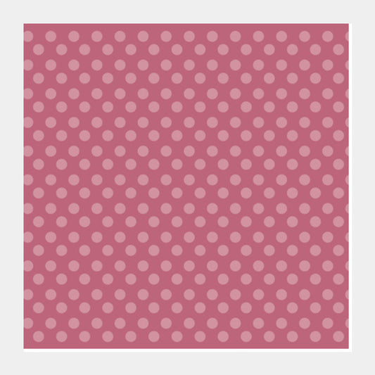 Pink Dots Square Art Prints