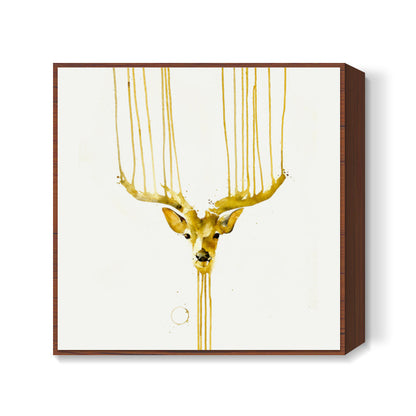 dear deer Square Art Prints