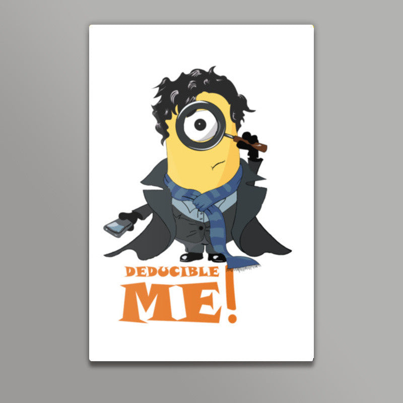 Minion, Sherlock Avatar, Despicable Me, Cool T-shirt Wall Art