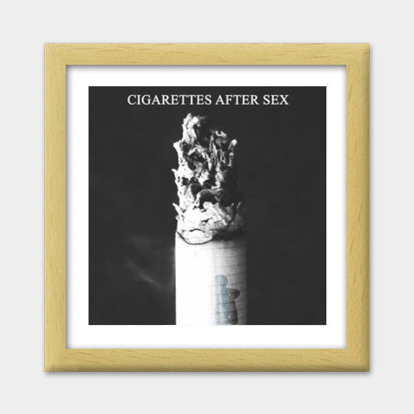CIGARETTES AFTER SEX Premium Square Italian Wooden Frames