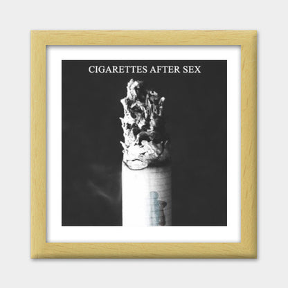 CIGARETTES AFTER SEX Premium Square Italian Wooden Frames