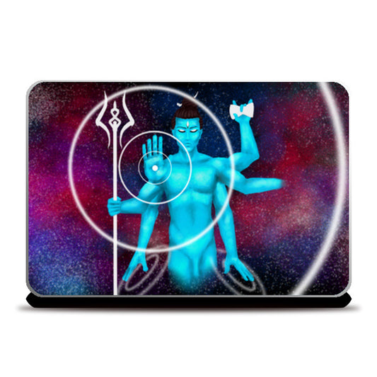 Shiva the eternal being Laptop Skins