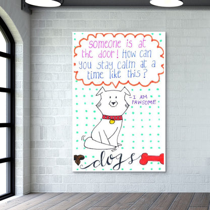 Dog Doodle Wall Art