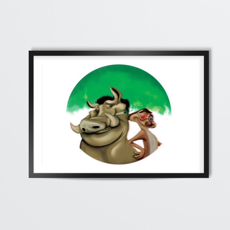 Timon and Pumba Wall Art