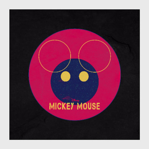 Square Art Prints, Mickey THE WICKY Mouse (Minimalist) - Disney