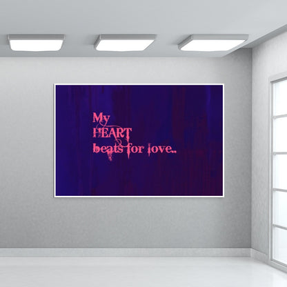 Heart Quote Wall Art