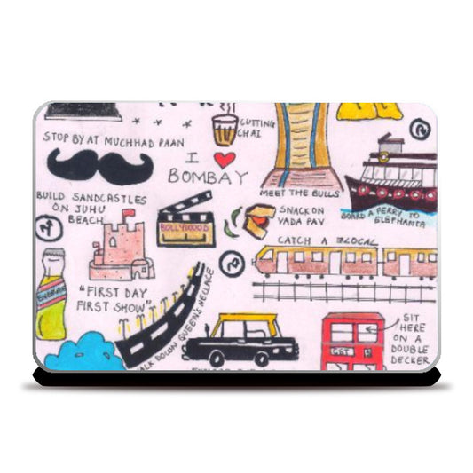 Laptop Skins, Bombay Meri Jaan Laptop Skin