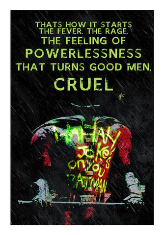PosterGully Specials, Batman V Superman Joker Taunt   Wall Art