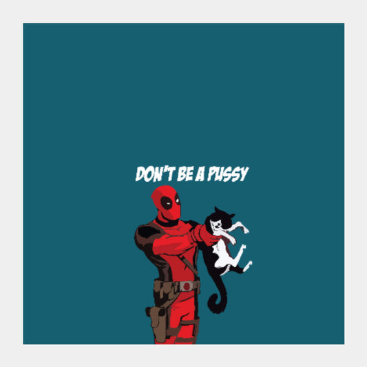 Square Art Prints, Deadpool Square Art