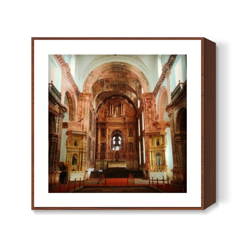 St. Francis of Asisi, Goa Square Art Prints