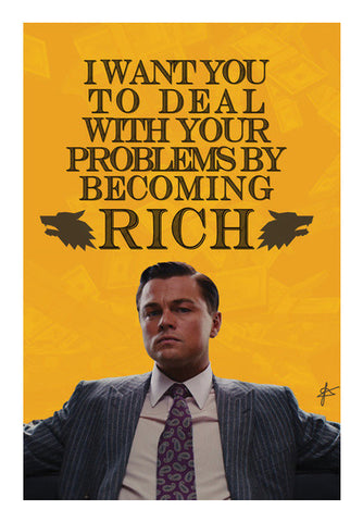 Wolf Of Wall Street: Jordan Belfort Quote  Art PosterGully Specials