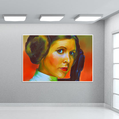 Carrie Fisher Wall Art