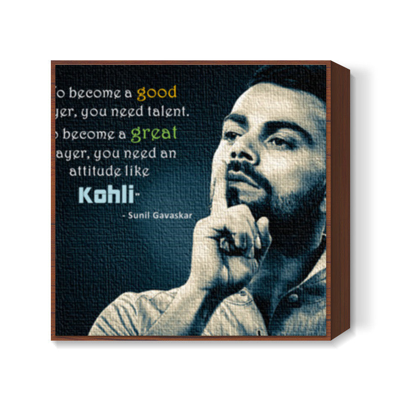 Virat Kohli Square Art Prints