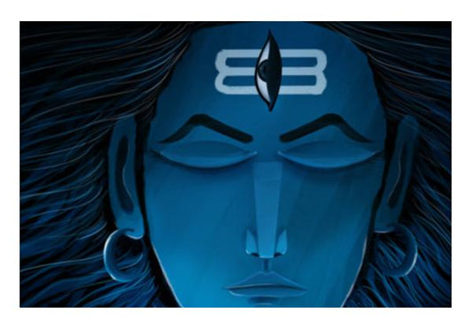 PosterGully Specials, shiva Wall Art