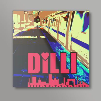 Dilli Underground Square Art Prints