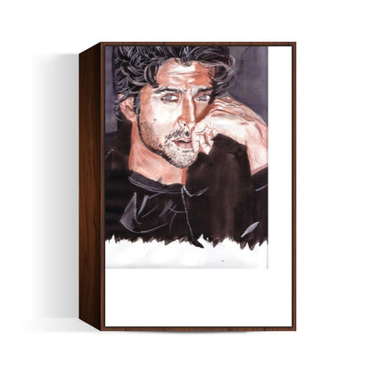 Superstar Hrithik Roshan exudes charisma and promise Wall Art