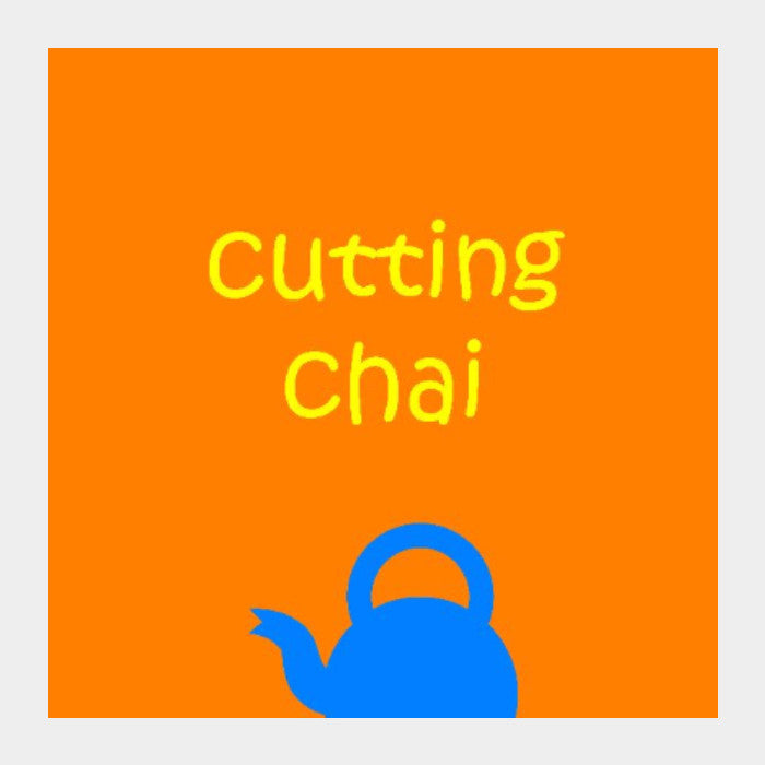 Square Art Prints, cutting chai Tea Square Art | Gagandeep Singh, - PosterGully