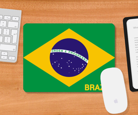 Brazil | #Footballfan Mousepad