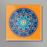 Mandala 3 Square Art Prints