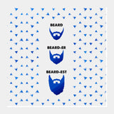 Beard Grammer Square Art Prints