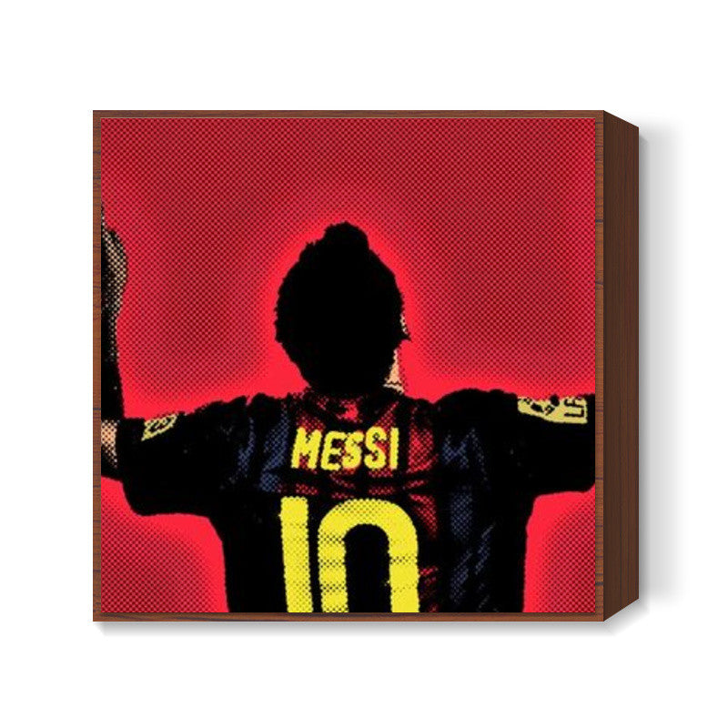 LIONEL MESSI Square Art Prints